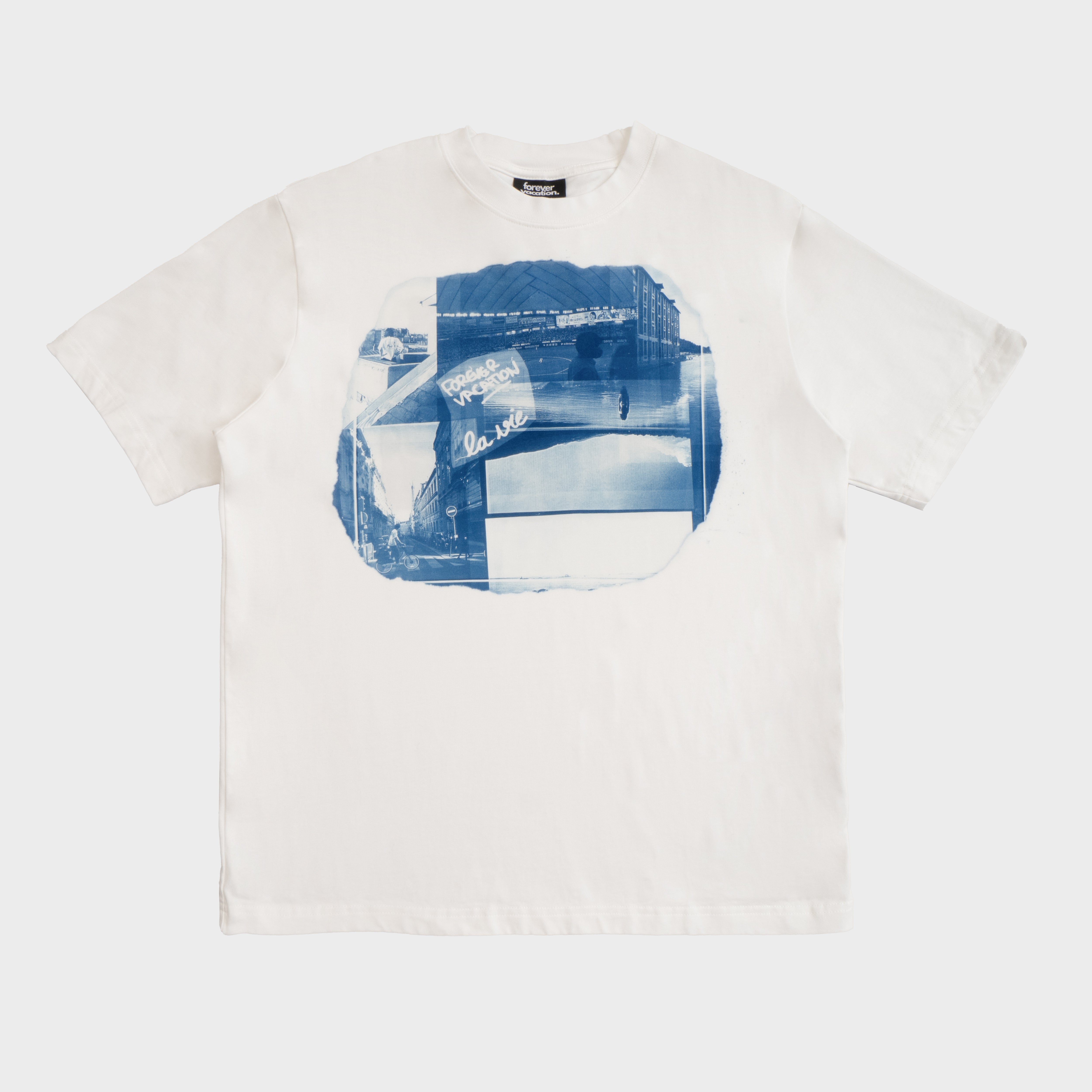 CYANOTYPE "La Vie" T-SHIRT