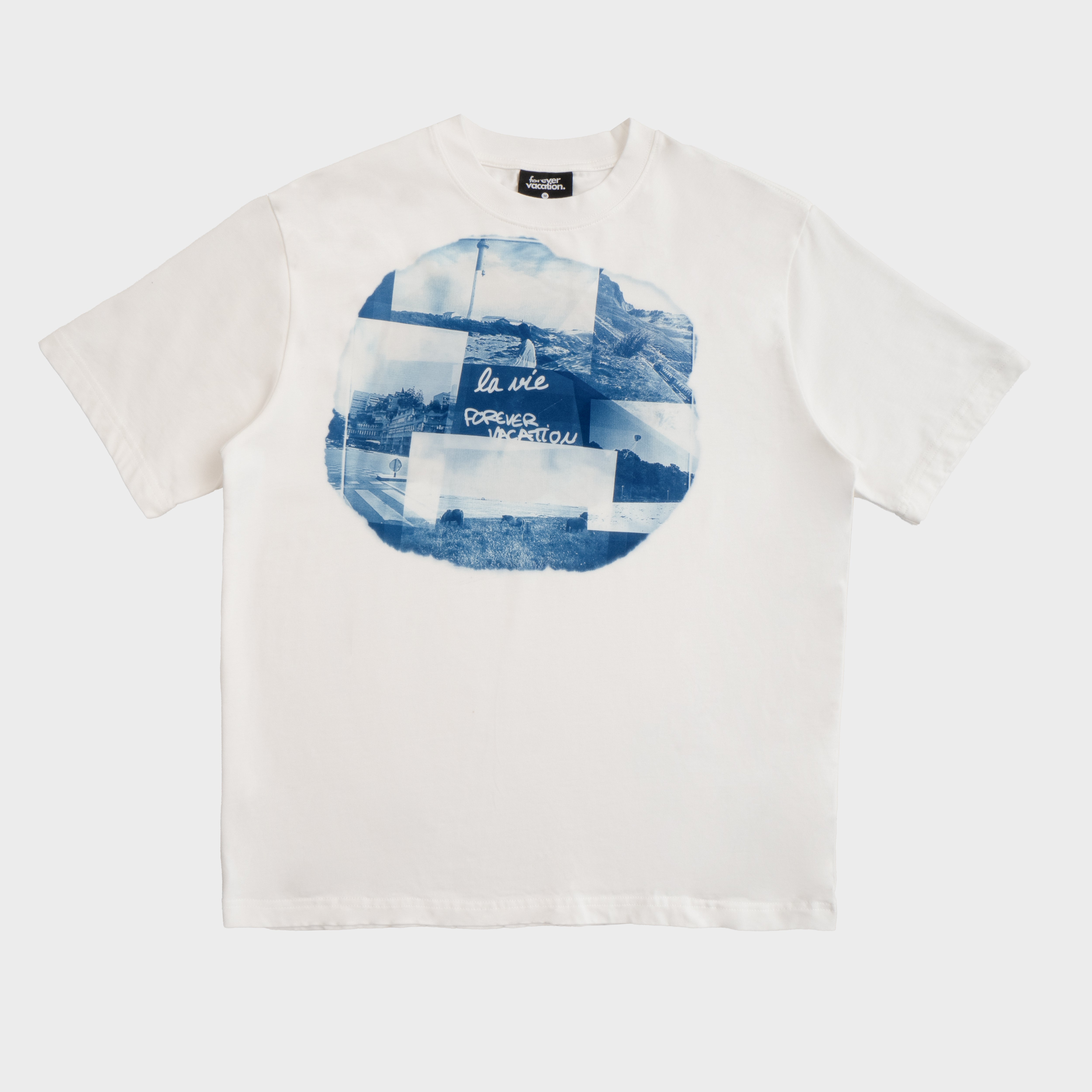CYANOTYPE "La Vie" T-SHIRT